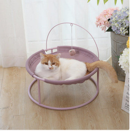 Removable & Washable Cat Hammock Pet Bed | Comfortable Hanging Sleeping Bed