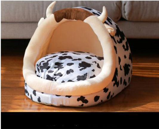 Cozy Indoor Cat House Bed – Comfortable Sleeping Shelter for Cats