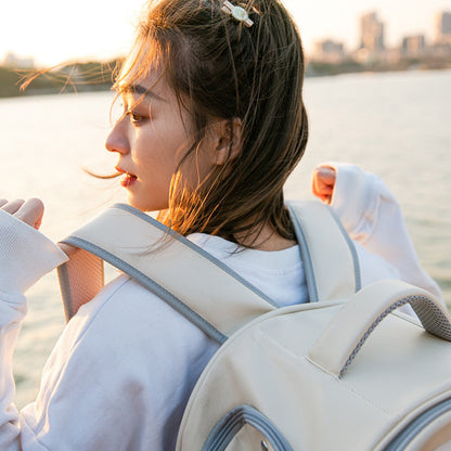 Portable Large-Capacity Breathable Cat Carrier Bag – Travel Pet Backpack