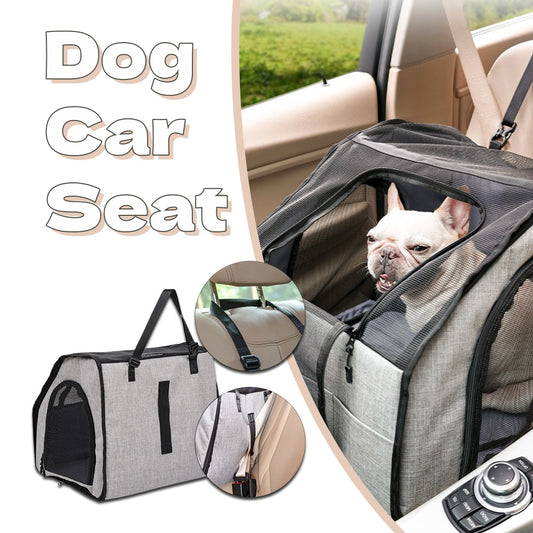 Portable Foldable Waterproof Pet Cage & Thickened Dog Mat for Car – Hard-wearing & Travel Friendly