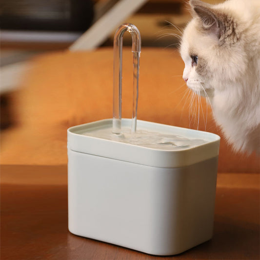 Automatic Cat Water Fountain 1.5L – USB Electric Filter Pet Water Dispenser